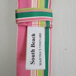 MARTHA'S VINEYARD South Beach Women's Fabric Belt, XL